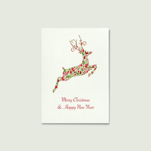 Merry Christmas Deer Card