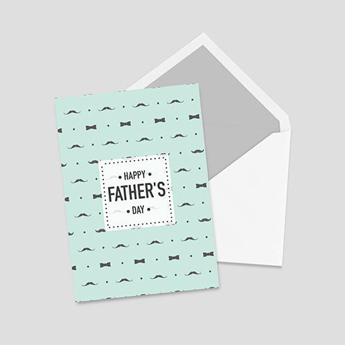 Mint Father's Day Card