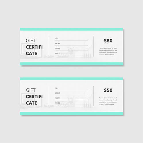 Mint Gift Certificate