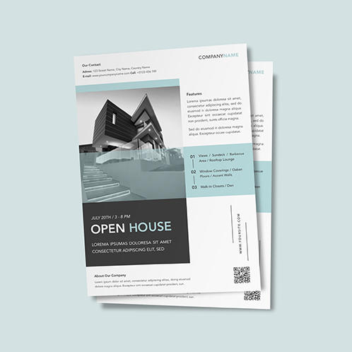 Mint Open House Flyer