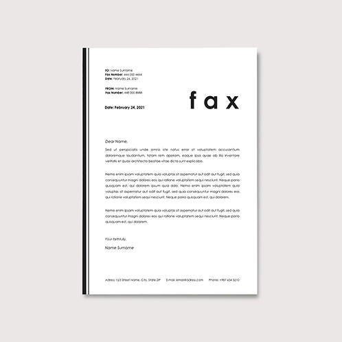 Moderate Fax