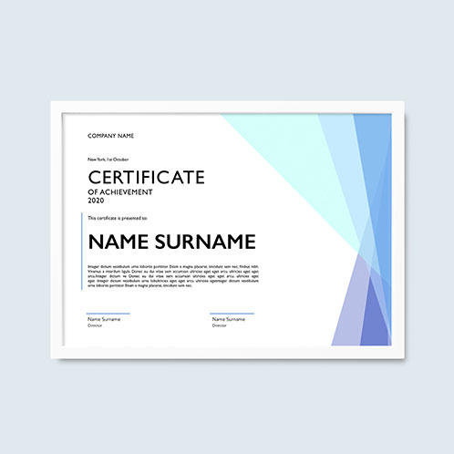 Modern Business Certificate