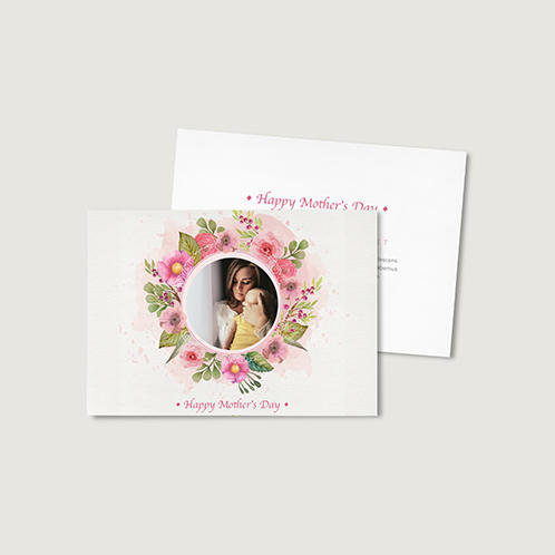 Mother's Day Flower Photo Card 01