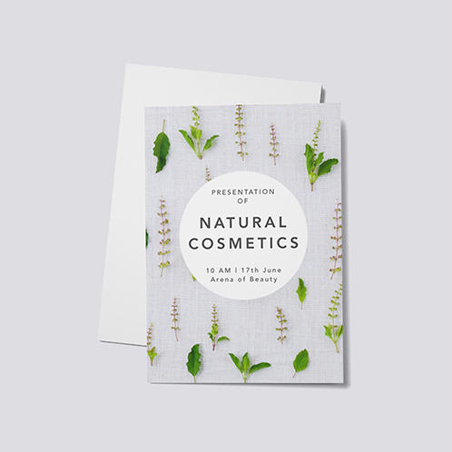 Natural Cosmetics Brochure