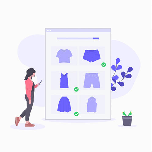 Online Shopping Illustration