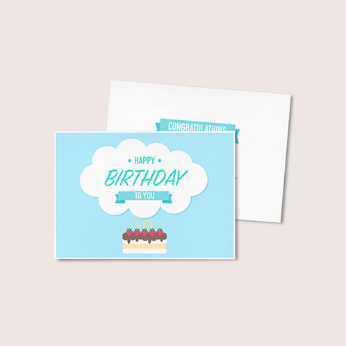 Pastel Birthday Card