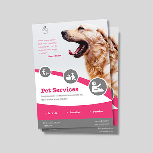 Pet Services Flyer
