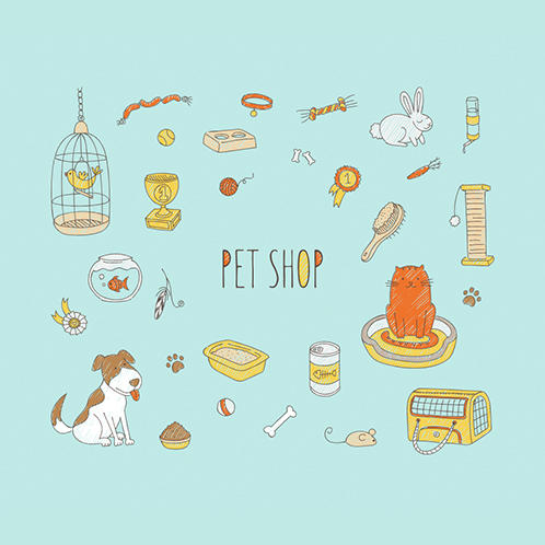 Pet Shop Doodles