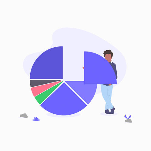 Pie Chart Illustration