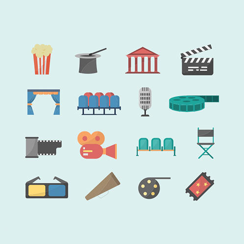 Retro Movie Icons