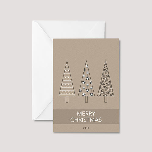 Rustic Christmas Card