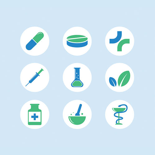 Science & Pharmacy Icons