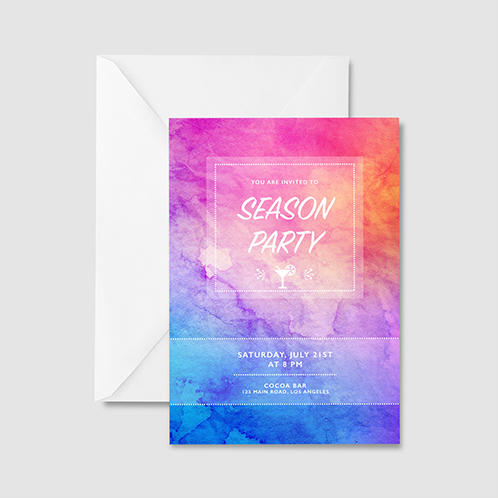 Season Party Invitation