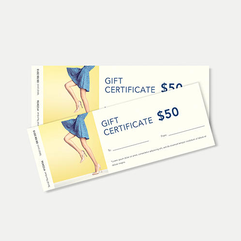 Shoes Store Gift Certificate