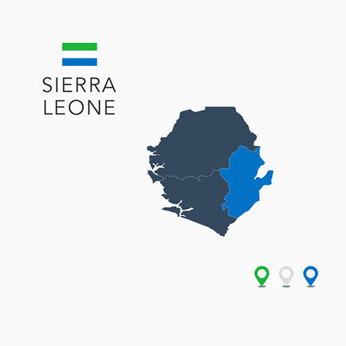 Sierra Lione Map