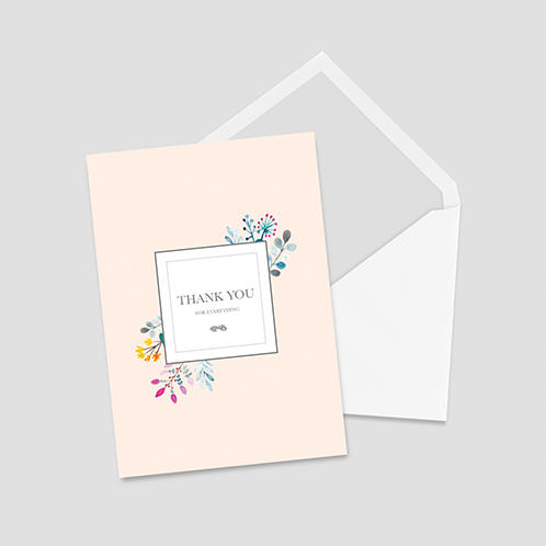 Simple Thank You Card