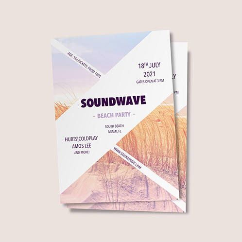 Soundwave Party Flyer