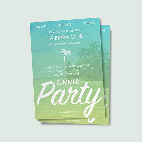 Summer Party Invitation