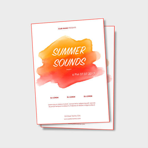 Summer Sounds Flyer