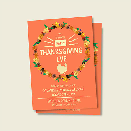 Thanksgiving Flyer