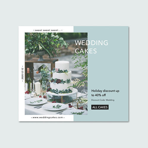 Wedding Cakes Facebook Post