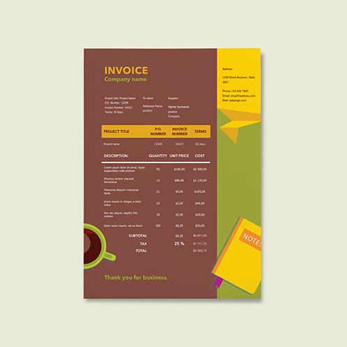Workspace Invoice 03